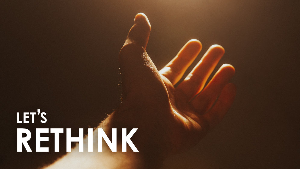 An outstretched hand